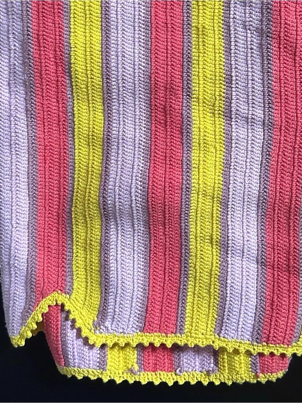 FREE PEOPLE Bali Crochet Popsicle Mini Dress (M) NWT